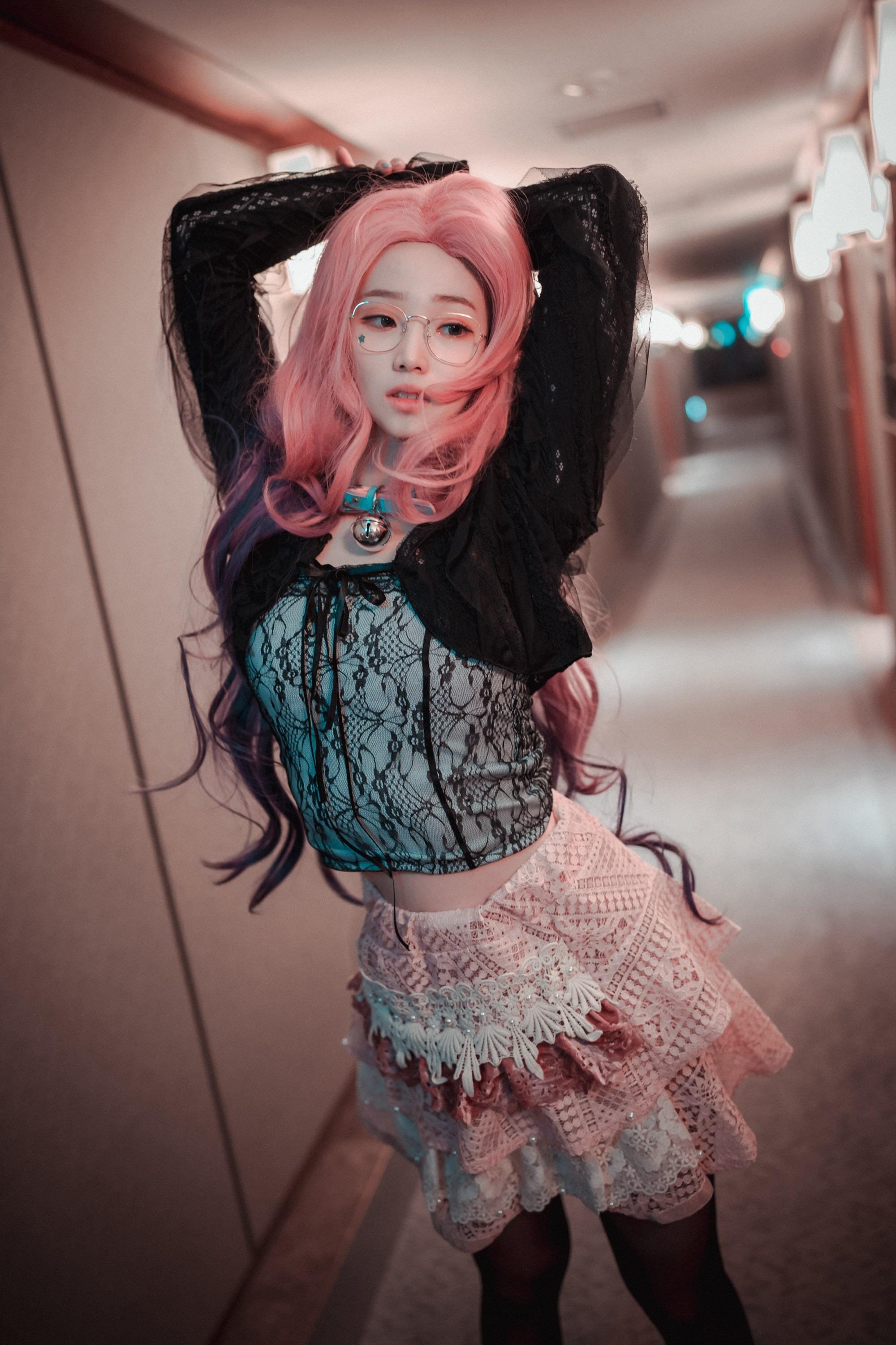 Seraphine League of Legends anime cosplay erotica